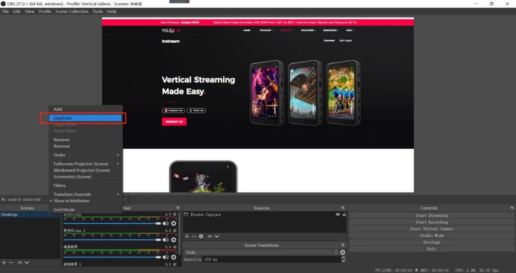 ���������� ���� � OBS ���� 2